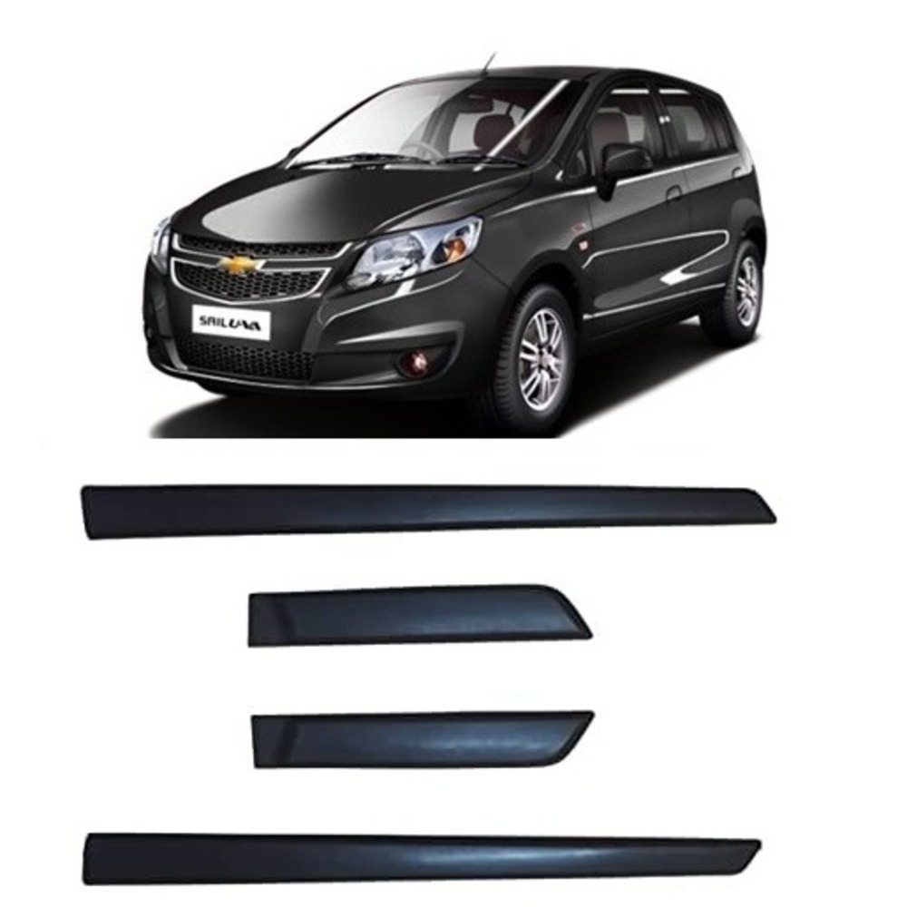 Side Door Beading Door Protector Accessories for Sail U-VA Black